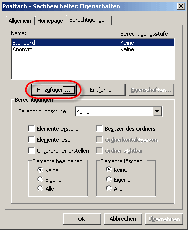 postfach-berechtigungen-hinzufuegen
