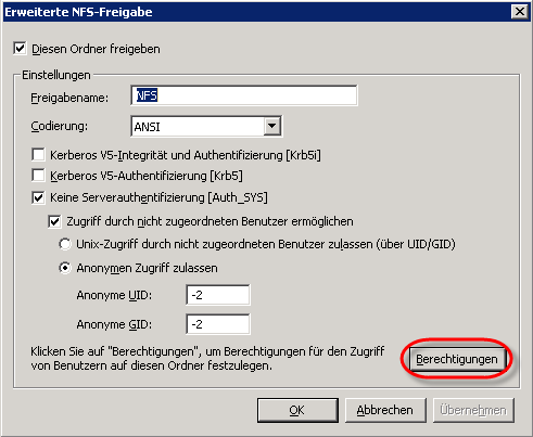2b-NFS-Freigabe
