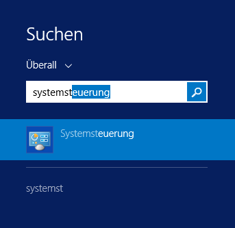 01 systemsteuerung