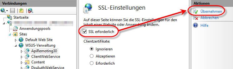 11 SSL Einstellungen